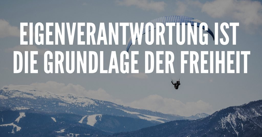 Die Kunst, dein Ding zu machen Eigenverantwortung